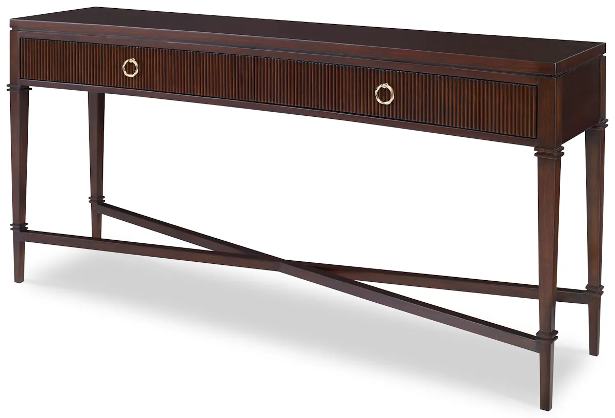 Ambella Home 09170-850-001 Reeded Console Table Ambella Home 09170-850-001 Reeded Console Table