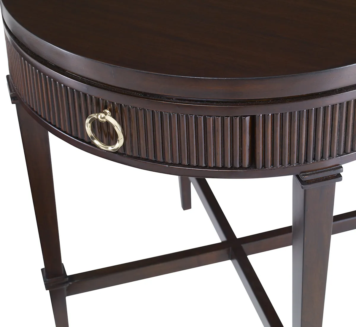Ambella Home 09170-900-002 Reeded Side Table Round Ambella Home 09170-900-002 Reeded Side Table Round