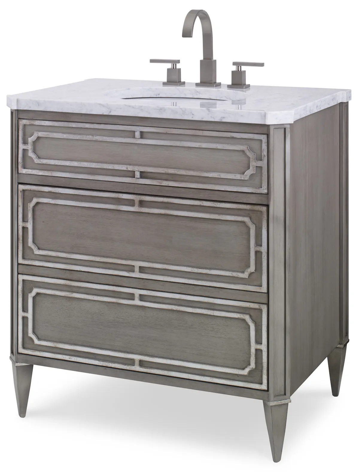 Ambella Home 09206-110-201 Emperor Medium Sink Chest Ash Grey Ambella Home 09206-110-201 Emperor Medium Sink Chest Ash Grey