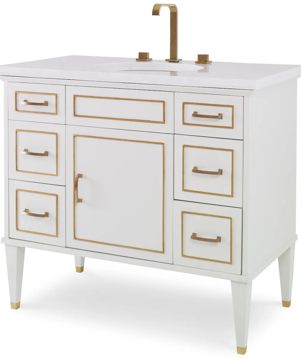 Ambella Home 09227-110-305 Toulouse Sink Chest Glacier Ambella Home 09227-110-305 Toulouse Sink Chest Glacier