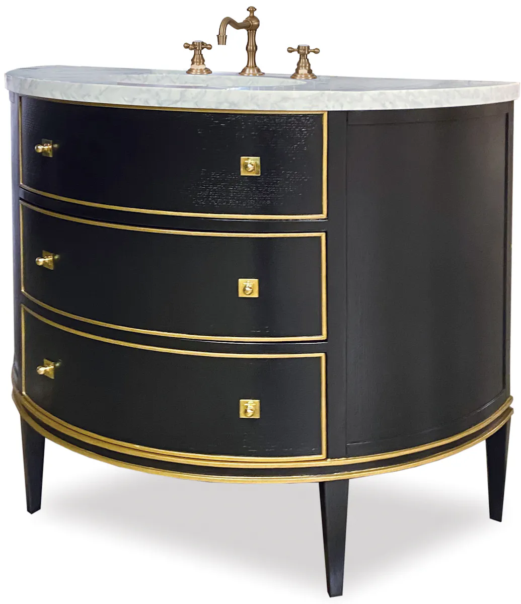 Ambella Home 09242-110-419 Orion Sink Chest Jet Black Ambella Home 09242-110-419 Orion Sink Chest Jet Black