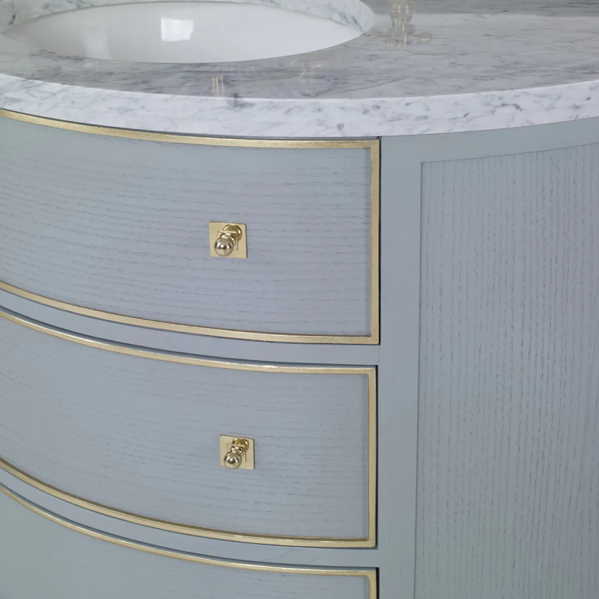 Ambella Home 09242-110-435 Orion Sink Chest Polar Blue Ambella Home 09242-110-435 Orion Sink Chest Polar Blue