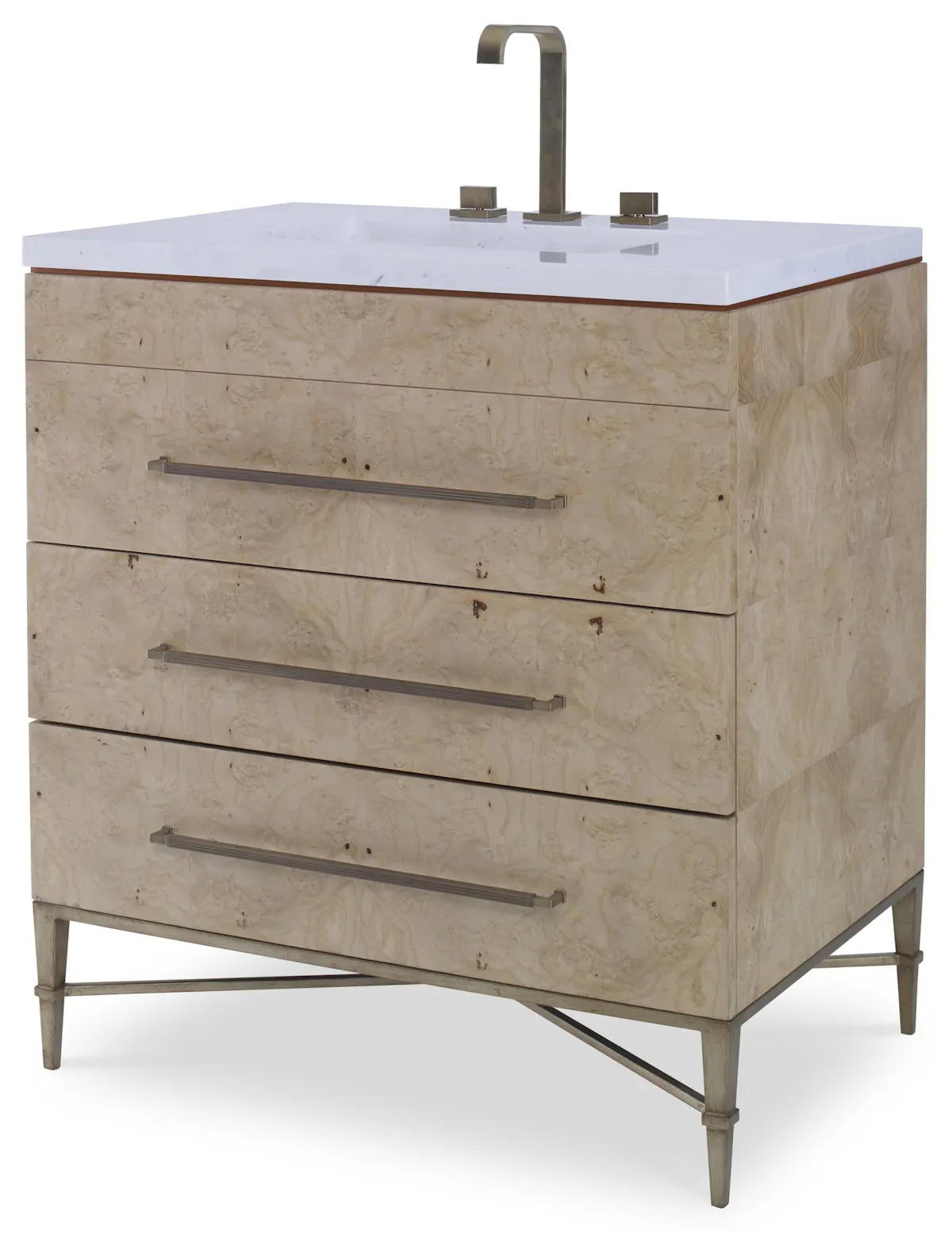 Ambella Home 09248-110-101 Ardel Sink Chest Clear Coat Ambella Home 09248-110-101 Ardel Sink Chest Clear Coat
