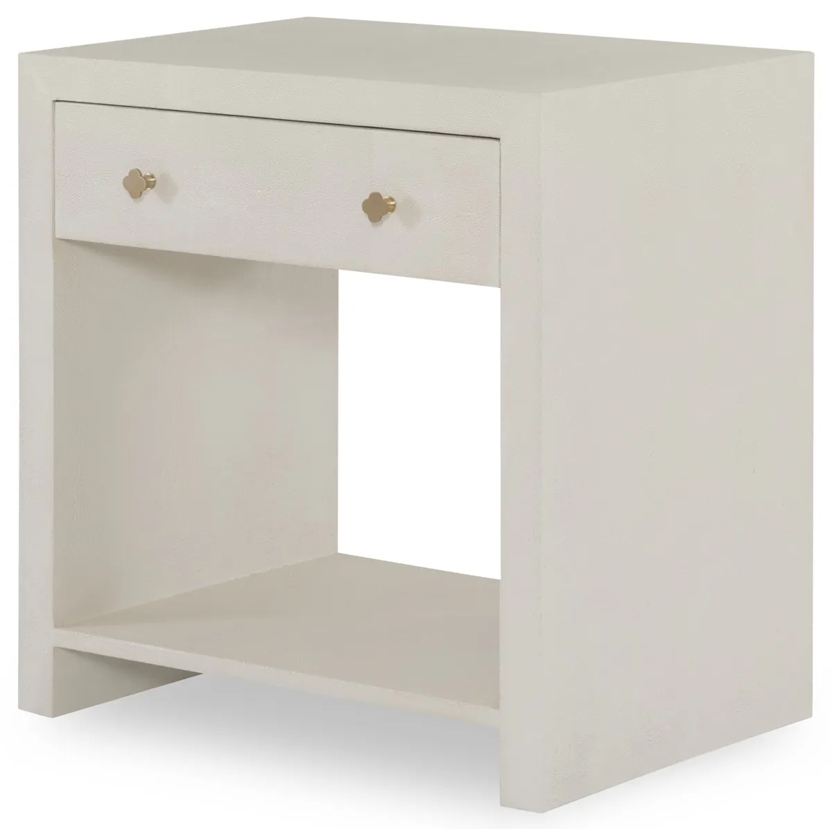 Ambella Home 09257-230-007 Bethany Shagreen Nightstand Linen Ambella Home 09257-230-007 Bethany Shagreen Nightstand Linen