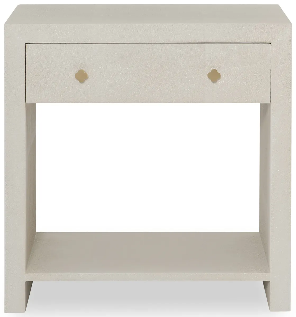 Ambella Home 09257-230-007 Bethany Shagreen Nightstand Linen Ambella Home 09257-230-007 Bethany Shagreen Nightstand Linen