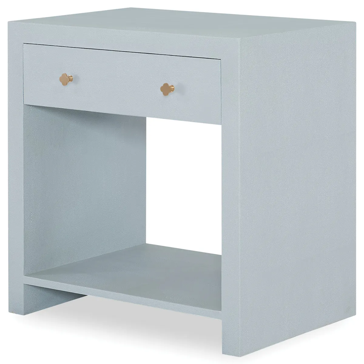 Ambella Home 09257-230-035 Bethany Shagreen Nightstand Polar Blue Ambella Home 09257-230-035 Bethany Shagreen Nightstand Polar Blue