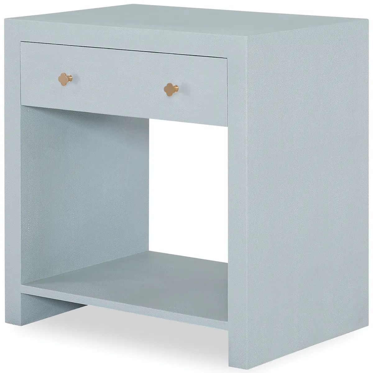 Ambella Home 09257-230-035 Bethany Shagreen Nightstand Polar Blue Ambella Home 09257-230-035 Bethany Shagreen Nightstand Polar Blue