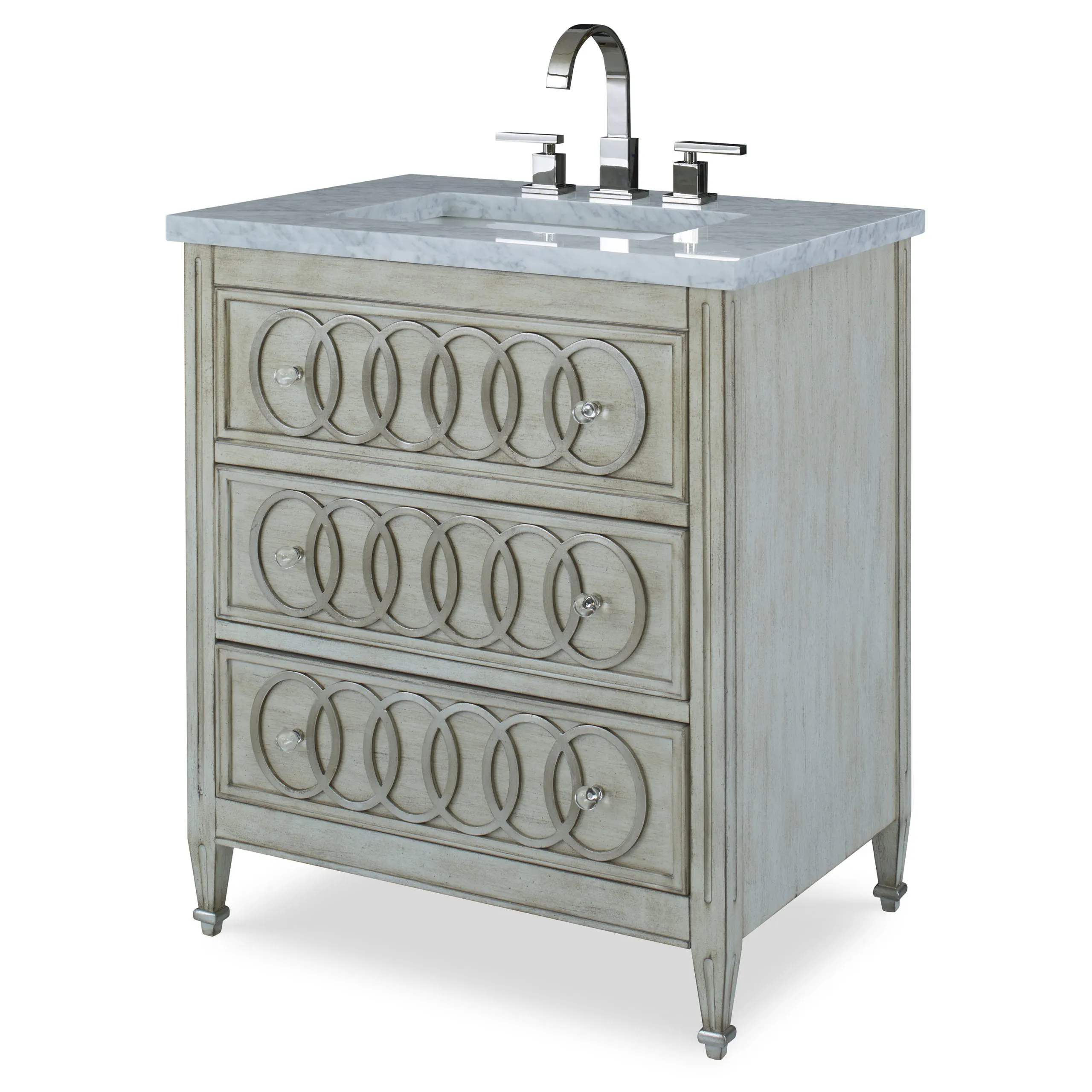 Ambella Home 09291-110-110 Pirouette Petite Sink Chest