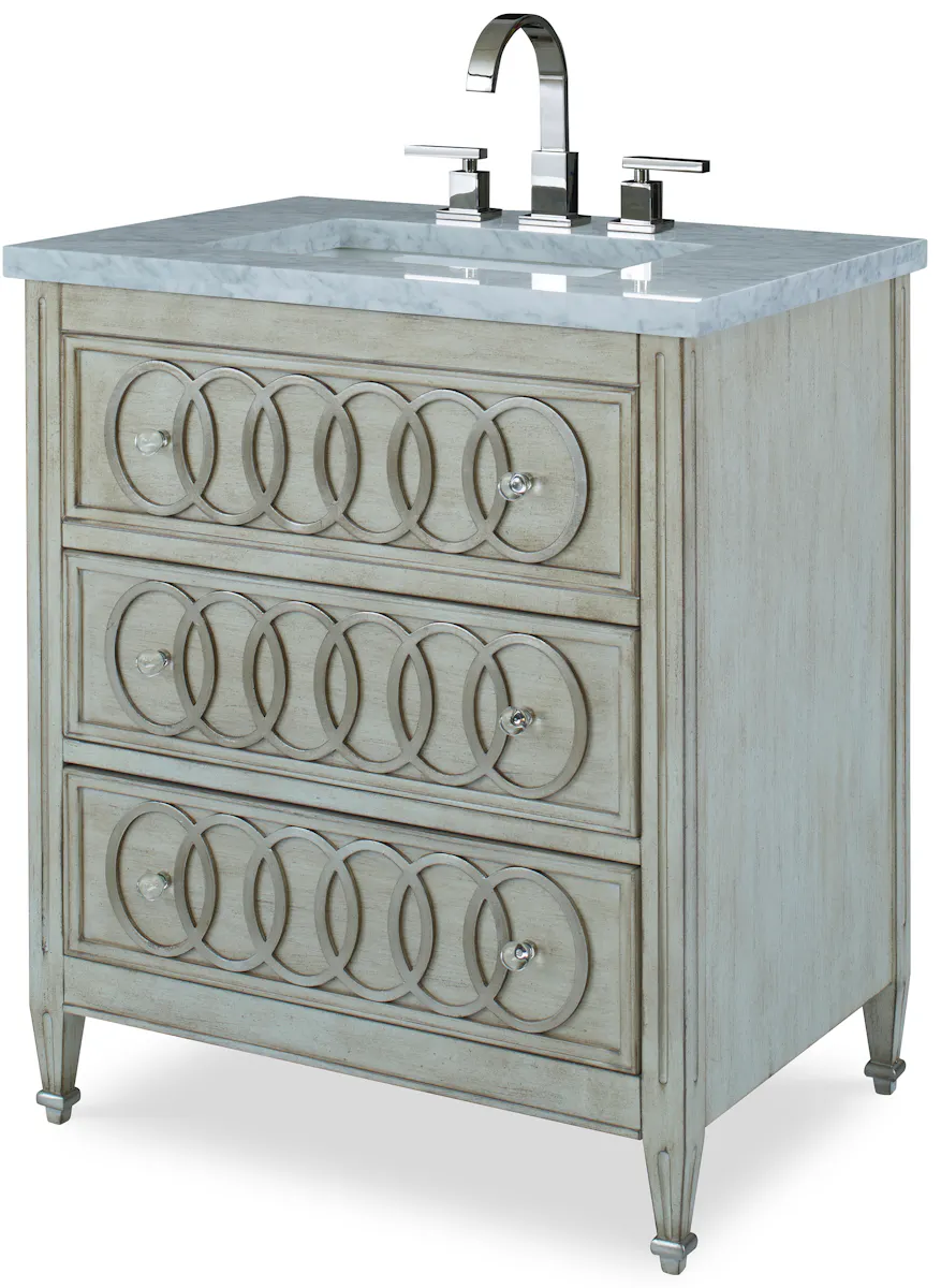 Ambella Home 09291-110-110 Pirouette Petite Sink Chest Ambella Home 09291-110-110 Pirouette Petite Sink Chest
