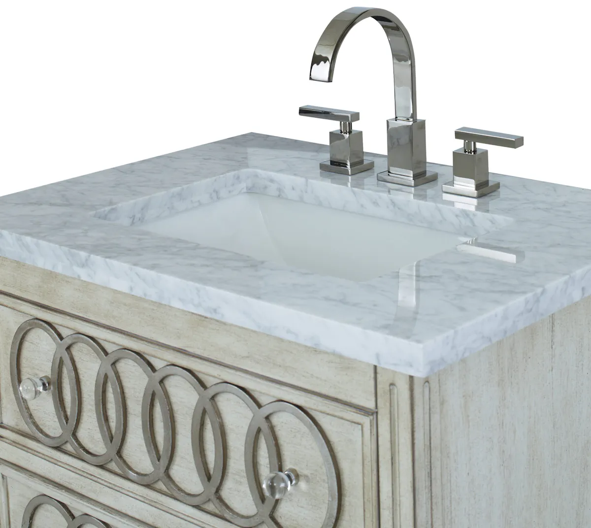 Ambella Home 09291-110-110 Pirouette Petite Sink Chest Ambella Home 09291-110-110 Pirouette Petite Sink Chest