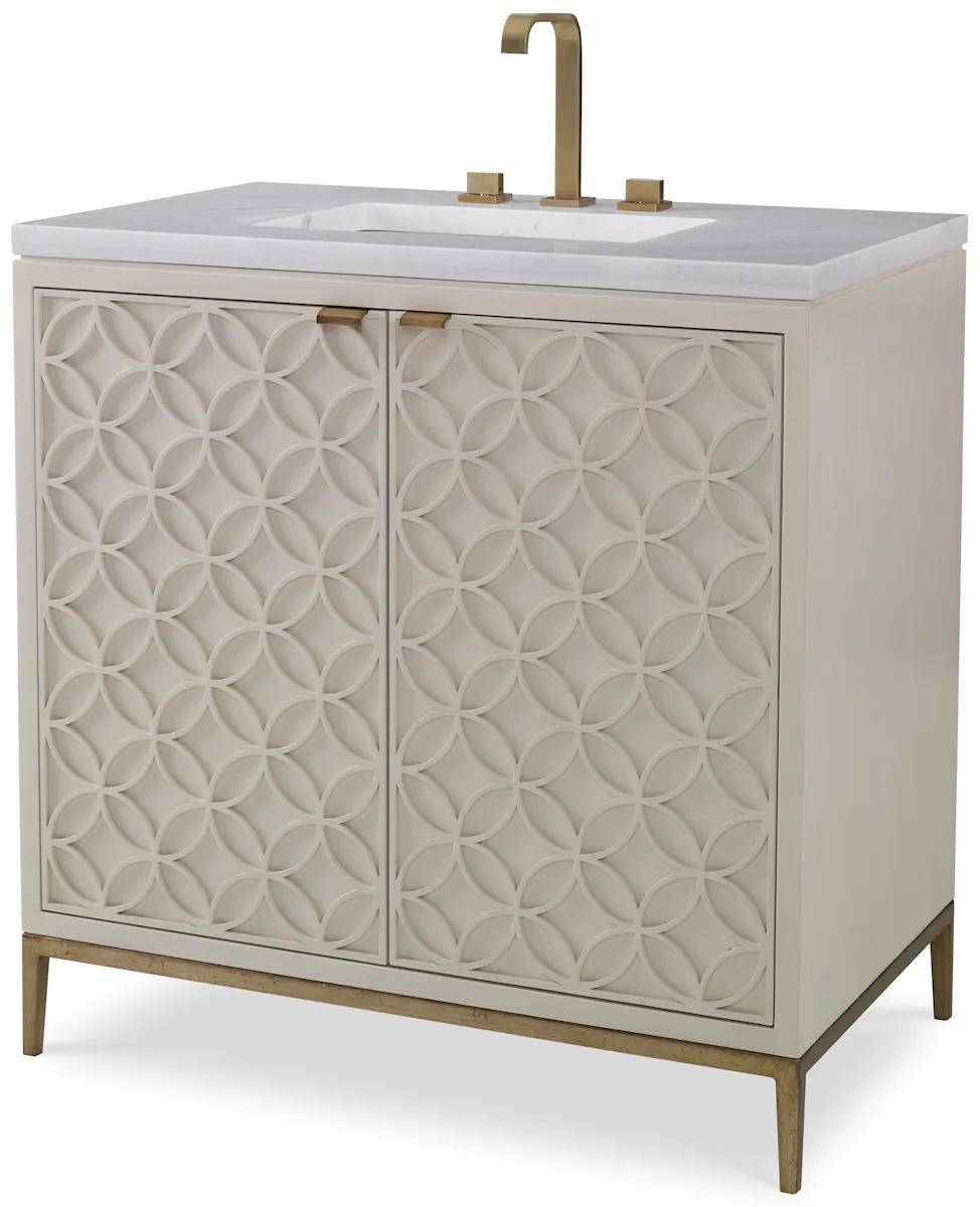 Ambella Home 09292-110-207 Italian Sink Chest Linen Ambella Home 09292-110-207 Italian Sink Chest Linen