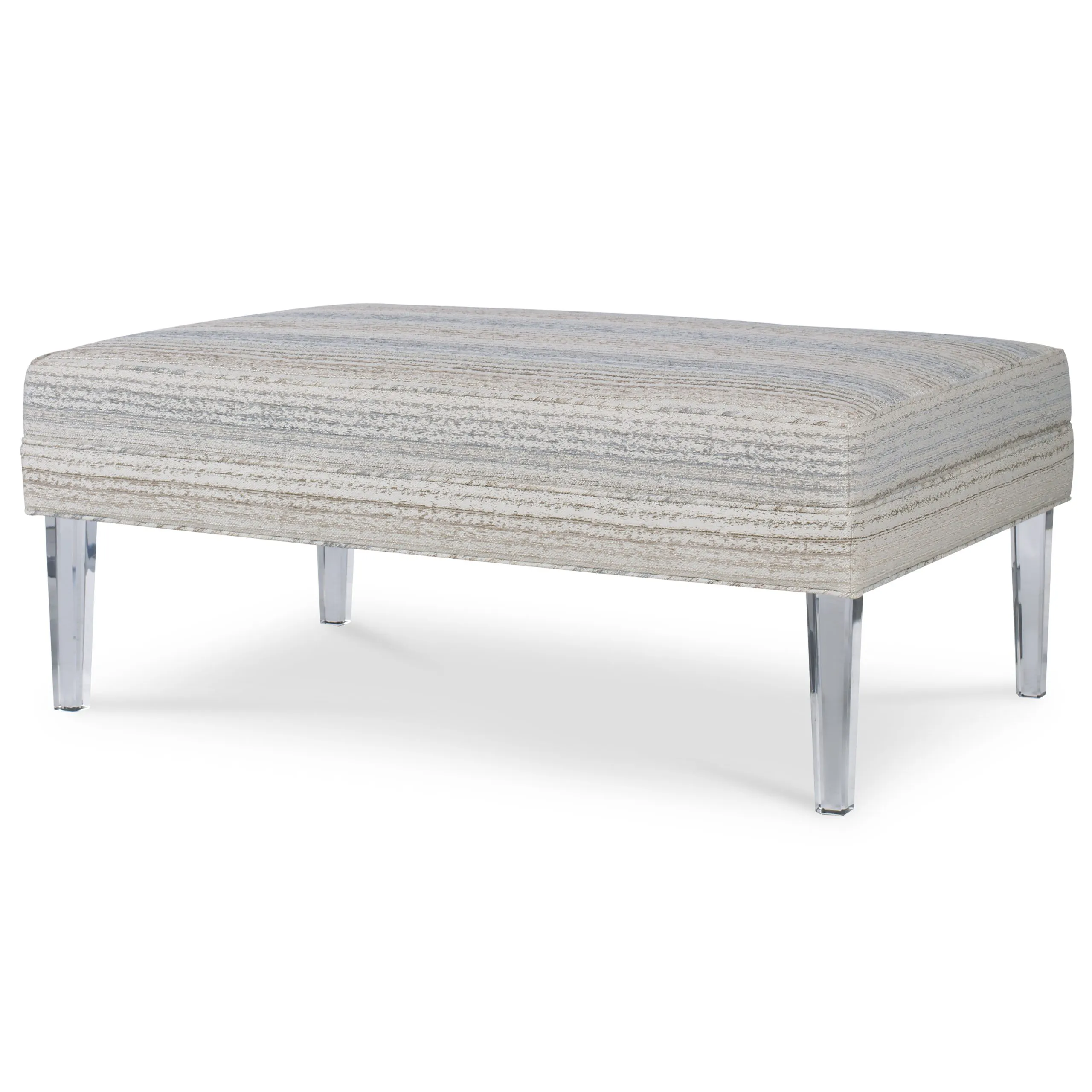 Ambella Home 111-00 Aperitif Ottoman Acrylic Legs