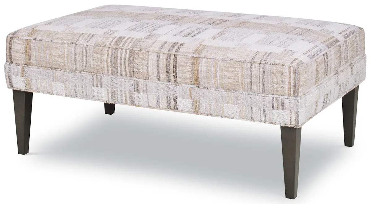 Ambella Home 113-00 Aperitif Bench Wood Legs Ambella Home 113-00 Aperitif Bench Wood Legs