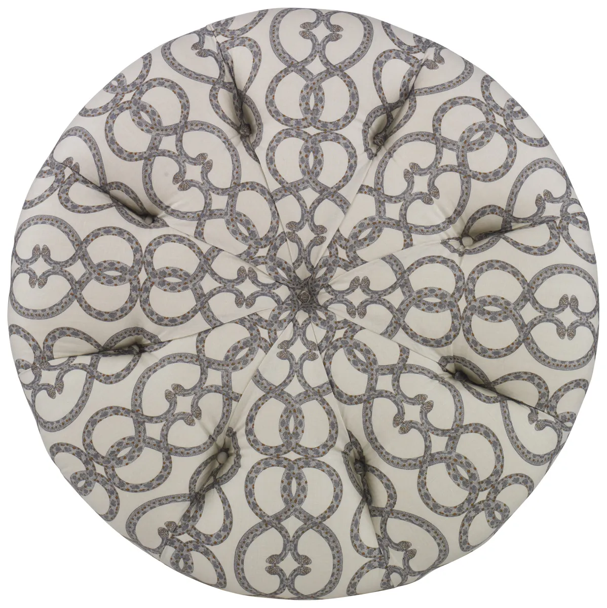Ambella Home 114-00 Duchess Poof Skirted Ambella Home 114-00 Duchess Poof Skirted