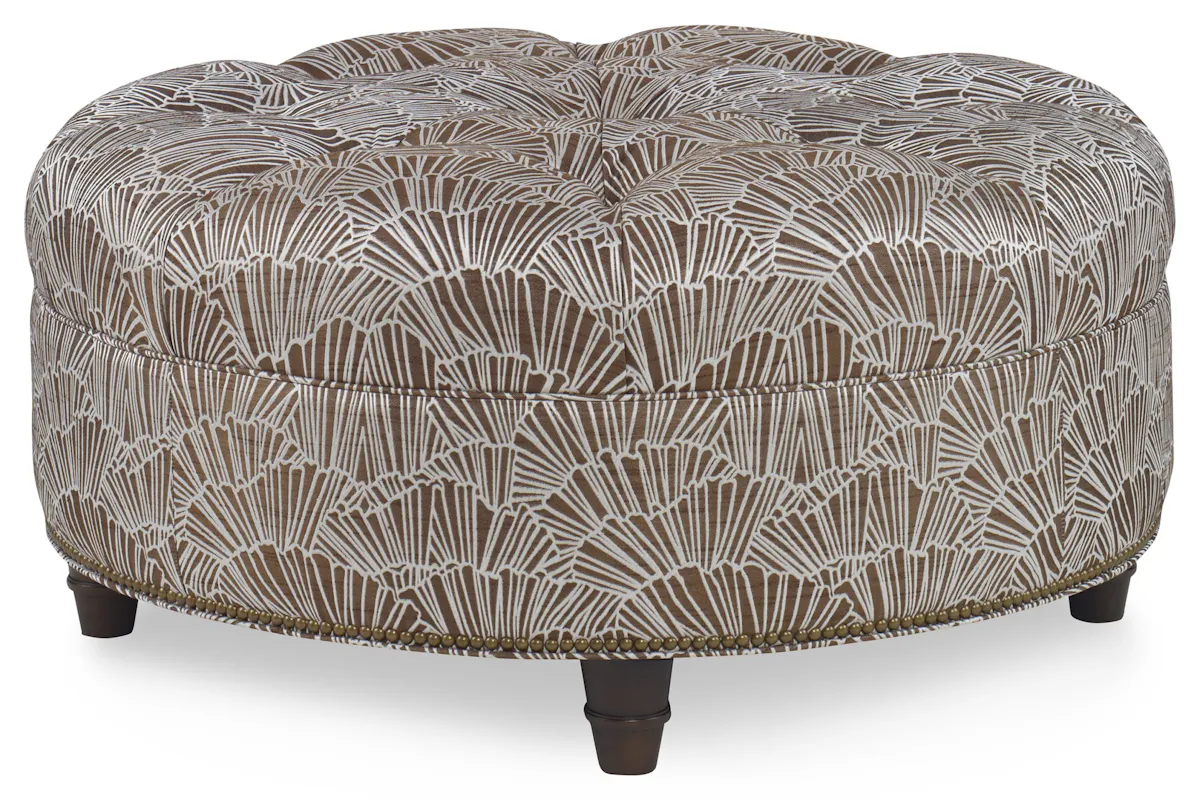Ambella Home 115-00 Duchess Poof Ambella Home 115-00 Duchess Poof