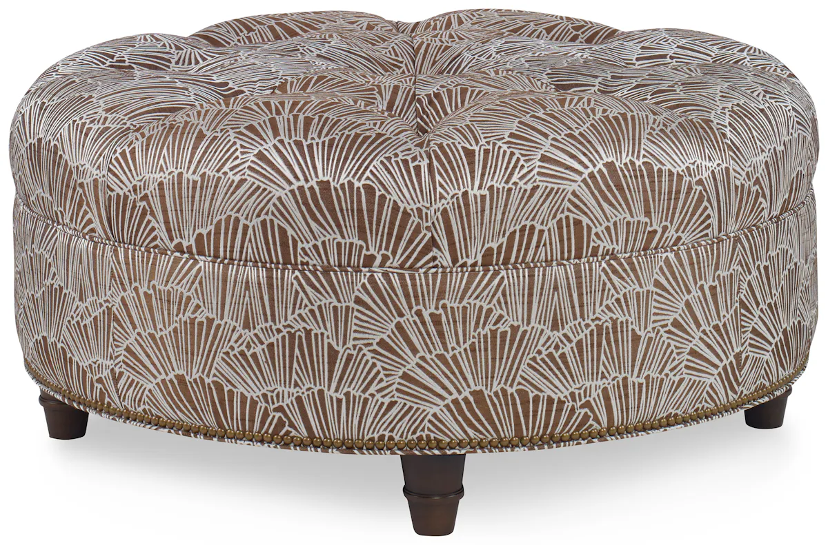 Ambella Home 115-00 Duchess Poof Ambella Home 115-00 Duchess Poof