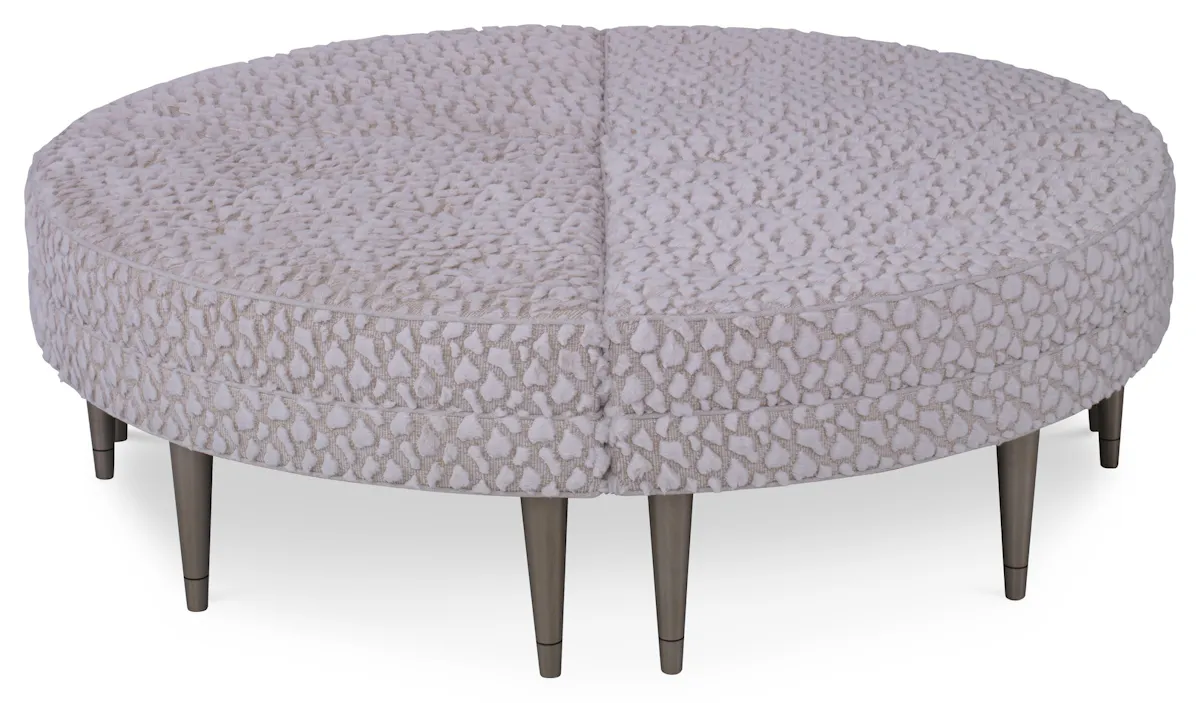 Ambella Home 116-00 Piece of Cake Ottoman Ambella Home 116-00 Piece of Cake Ottoman