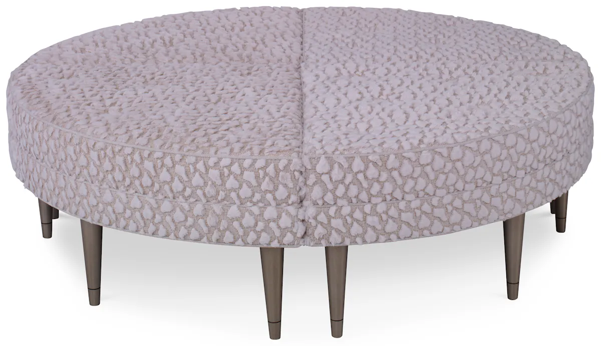 Ambella Home 116-00 Piece of Cake Ottoman Ambella Home 116-00 Piece of Cake Ottoman