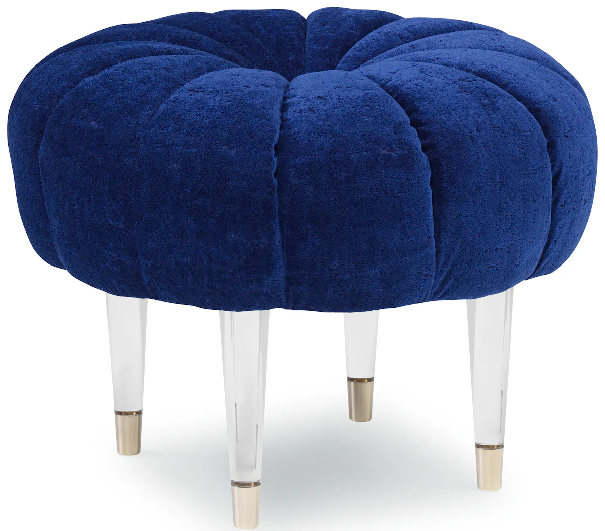 Ambella Home 117-00 Oops A Daisy Ottoman Acrylic Legs Ambella Home 117-00 Oops A Daisy Ottoman Acrylic Legs