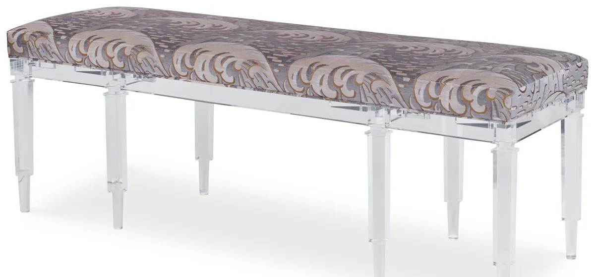 Ambella Home 124-00 Split Personality Bench Long Ambella Home 124-00 Split Personality Bench Long