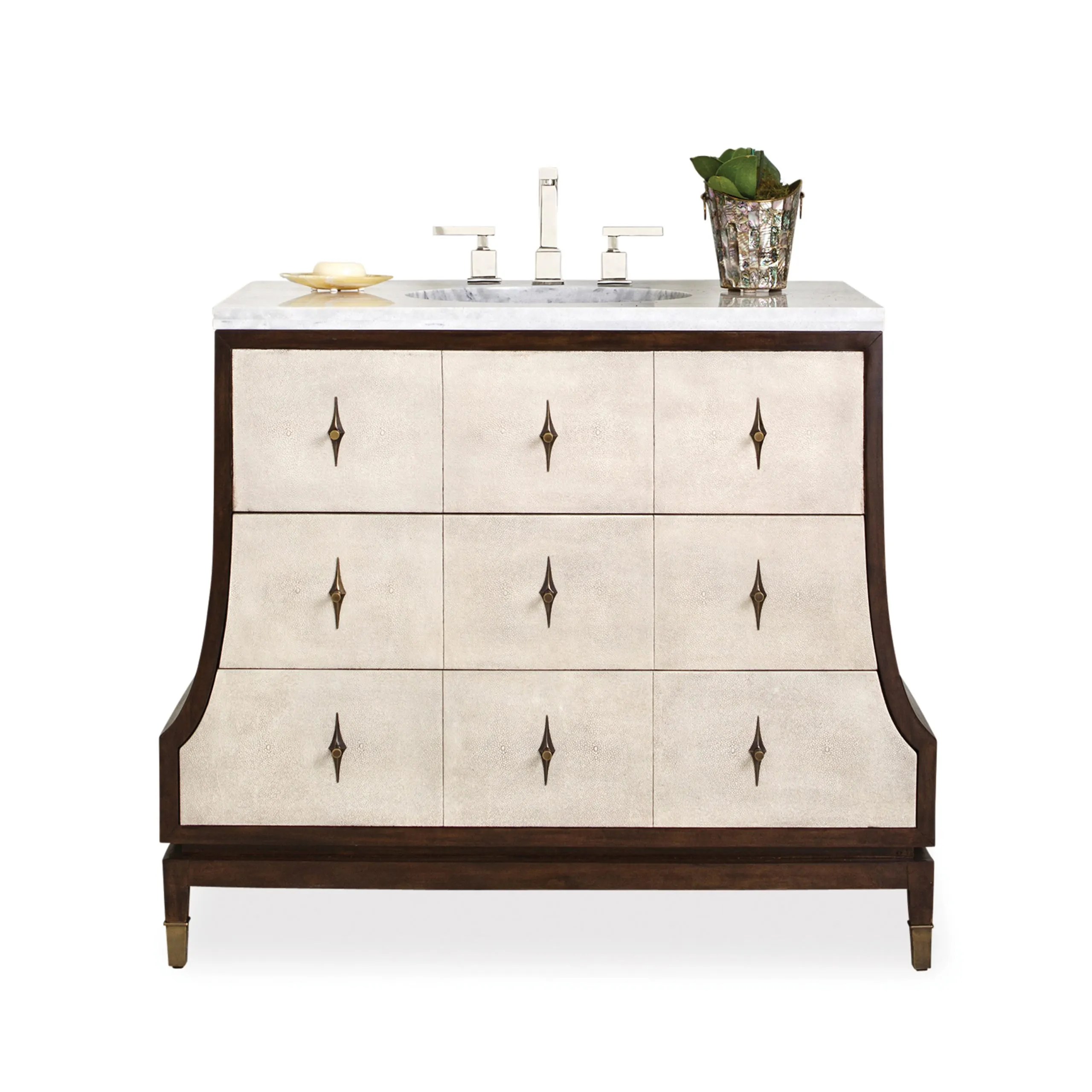 Ambella Home 12559-110-401 Tapered Sink Chest