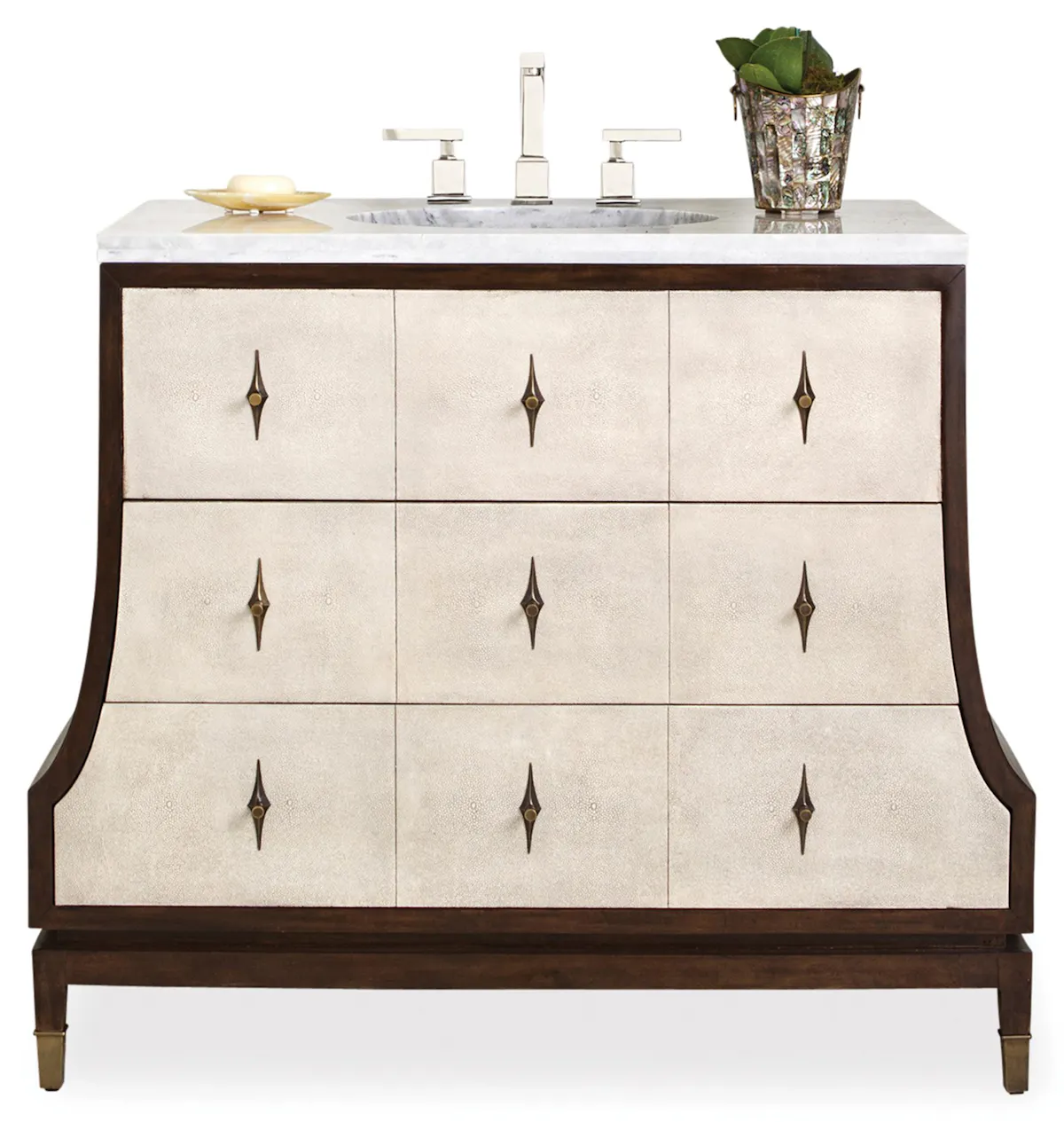 Ambella Home 12559-110-401 Tapered Sink Chest Ambella Home 12559-110-401 Tapered Sink Chest