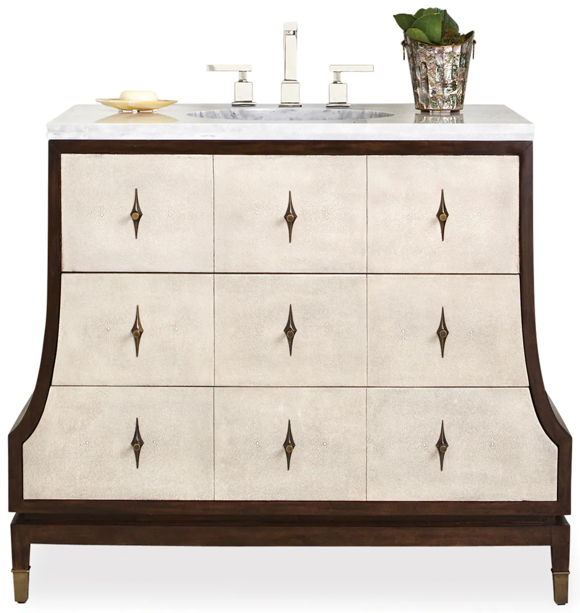 Ambella Home 12559-110-401 Tapered Sink Chest Ambella Home 12559-110-401 Tapered Sink Chest