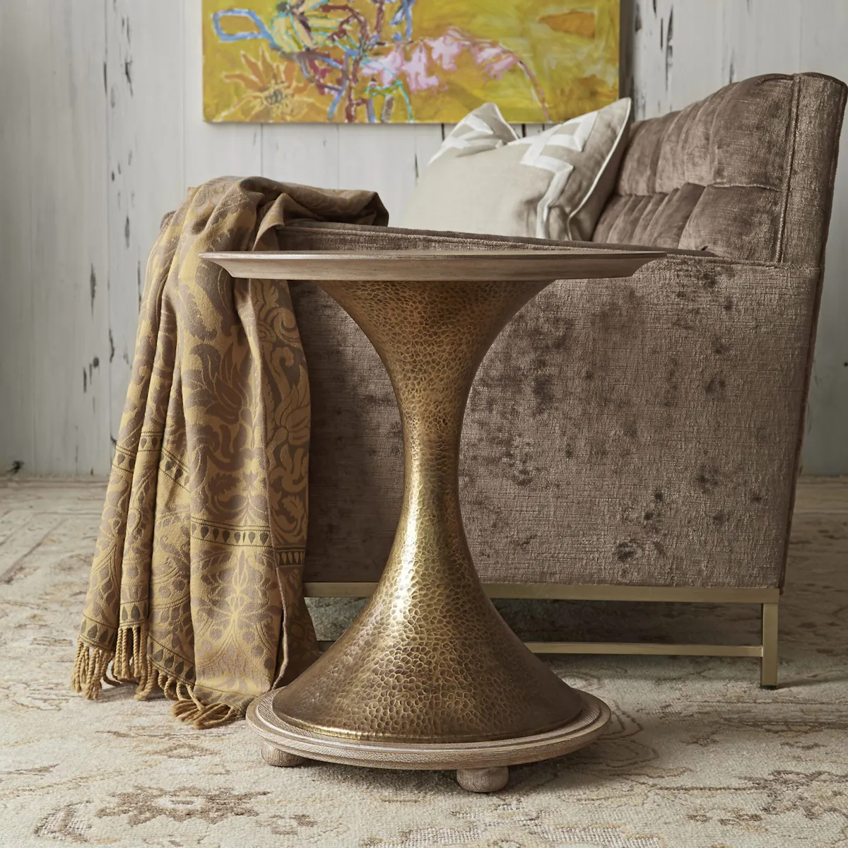Ambella Home 12566-900-001 Cinched Side Table Ambella Home 12566-900-001 Cinched Side Table