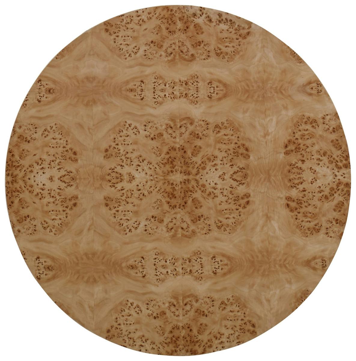 Ambella Home 12589-900-003 Burl Round End Table W/ Clear Coat Ambella Home 12589-900-003 Burl Round End Table W/ Clear Coat