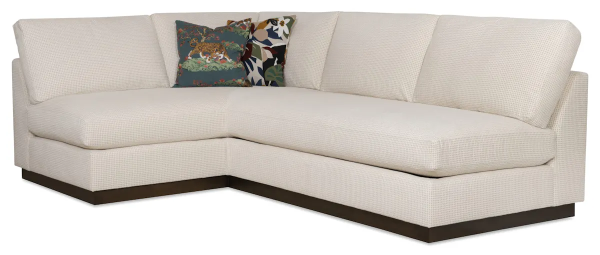 Ambella Home 1274-56 Leland Right Side Facing Corner Sofa Ambella Home 1274-56 Leland Right Side Facing Corner Sofa