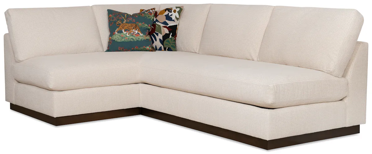 Ambella Home 1274-56 Leland Right Side Facing Corner Sofa Ambella Home 1274-56 Leland Right Side Facing Corner Sofa