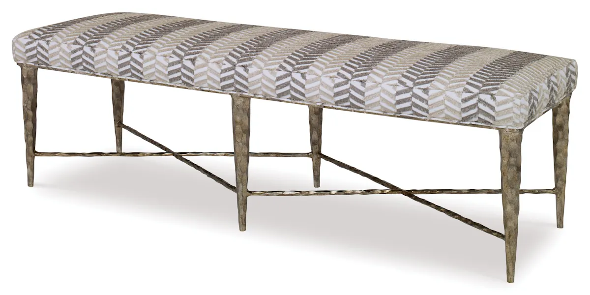 Ambella Home 132-00 Chiseled Bench Ambella Home 132-00 Chiseled Bench