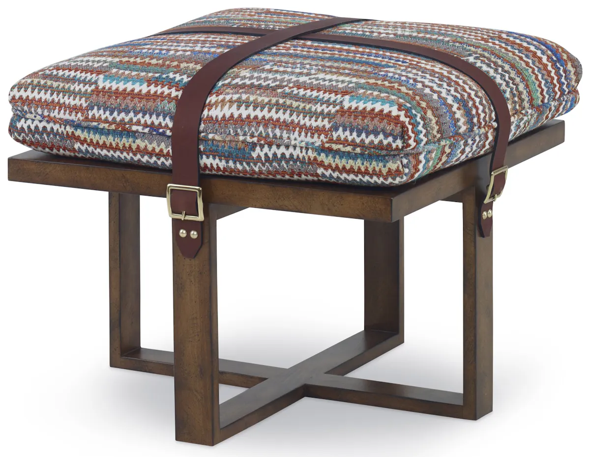 Ambella Home 140-00 Buckled Ottoman Ambella Home 140-00 Buckled Ottoman
