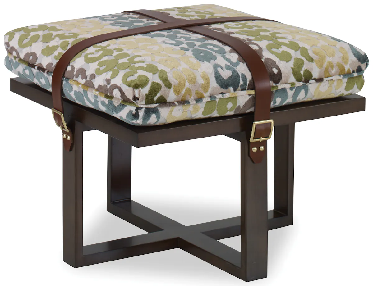 Ambella Home 140-00 Buckled Ottoman Ambella Home 140-00 Buckled Ottoman