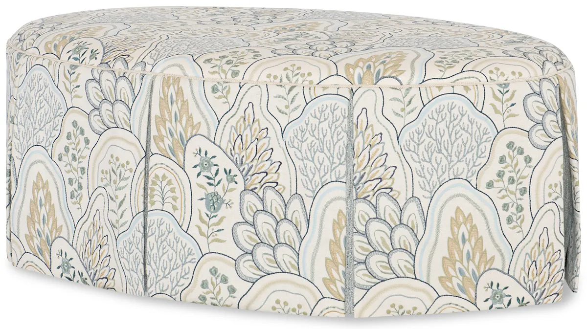 Ambella Home 150-00 Jolie Ottoman Ambella Home 150-00 Jolie Ottoman