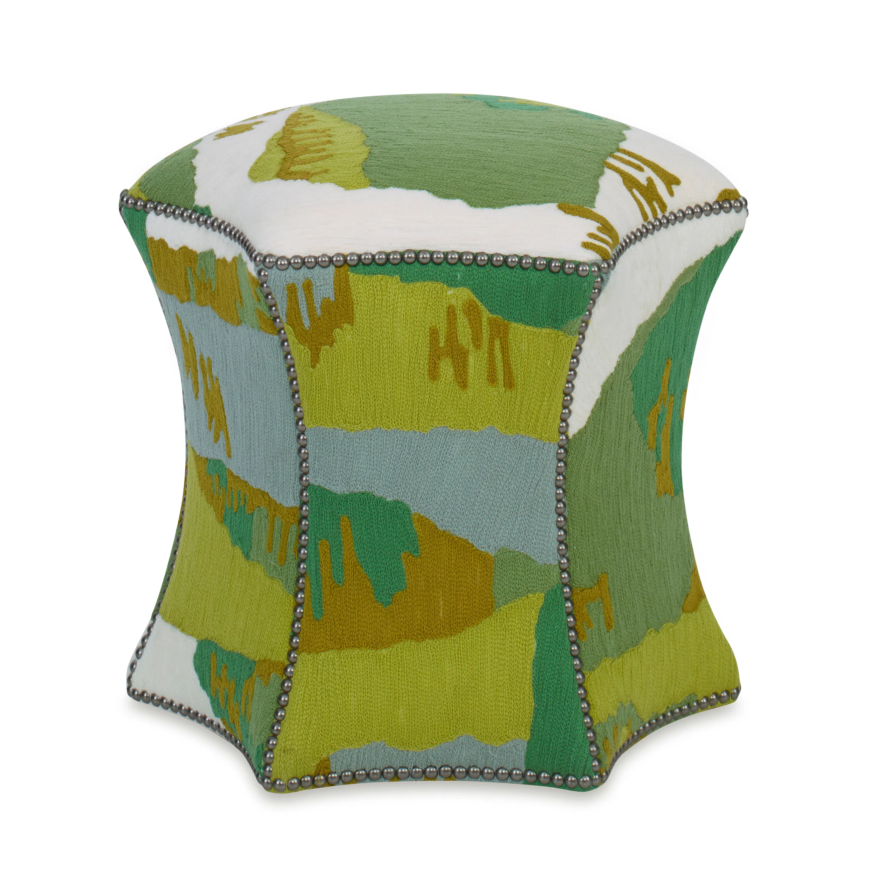 Ambella Home 173-00 Tuffet Ottoman - Hickory Park Furniture
