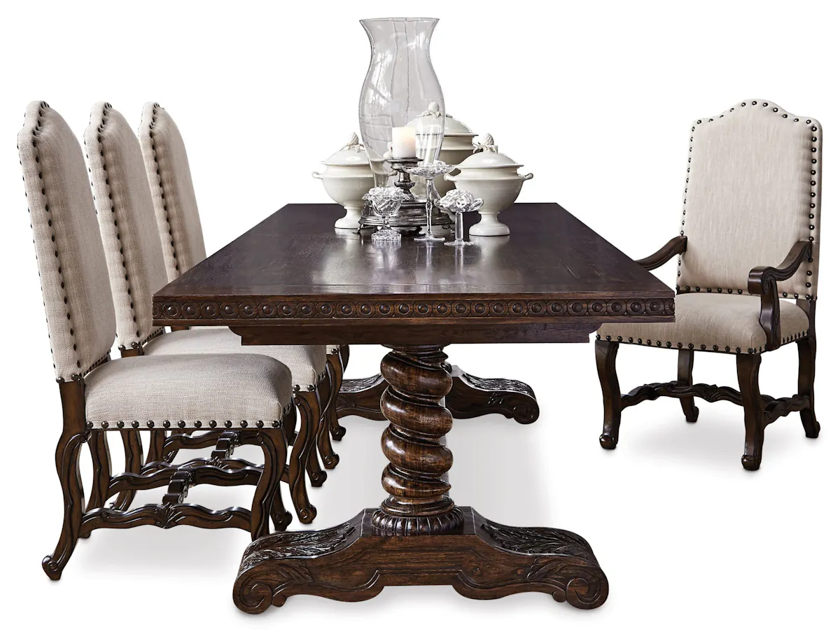 Ambella Home 17501-600-120 Castilian Dining Table 120" Ambella Home 17501-600-120 Castilian Dining Table 120"