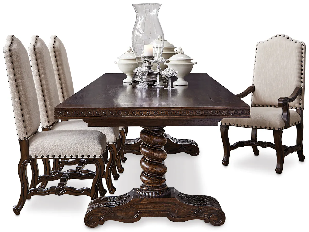 Ambella Home 17501-600-120 Castilian Dining Table 120" Ambella Home 17501-600-120 Castilian Dining Table 120"