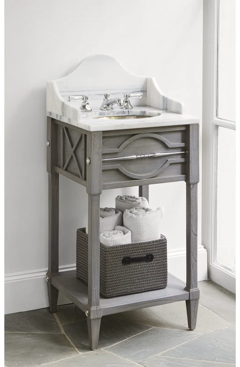 Ambella Home 17553-110-111 Spindle Sink Chest (Mini) Weathered Gr Ambella Home 17553-110-111 Spindle Sink Chest (Mini) Weathered Gr