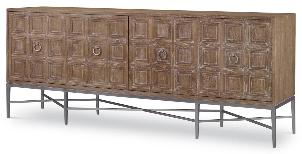 Ambella Home 17574-820-001 Tiered 4 Door Multi-Use Cabinet Ambella Home 17574-820-001 Tiered 4 Door Multi-Use Cabinet