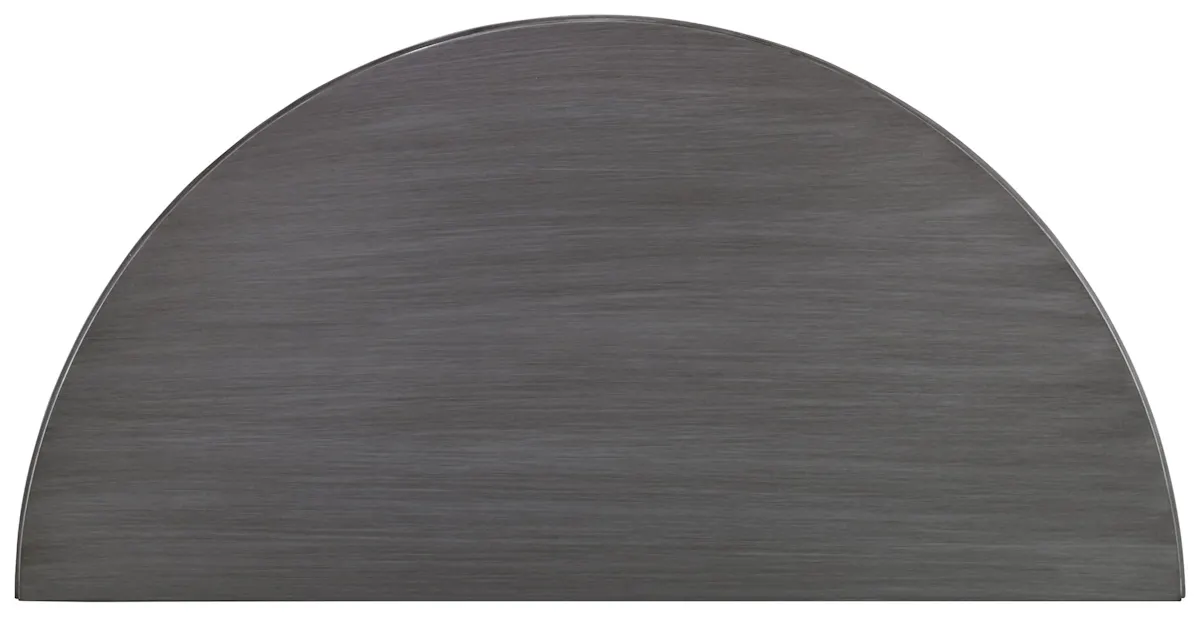 Ambella Home 17581-830-011 Orion Demilune Chest Grey / Linen Ambella Home 17581-830-011 Orion Demilune Chest Grey / Linen