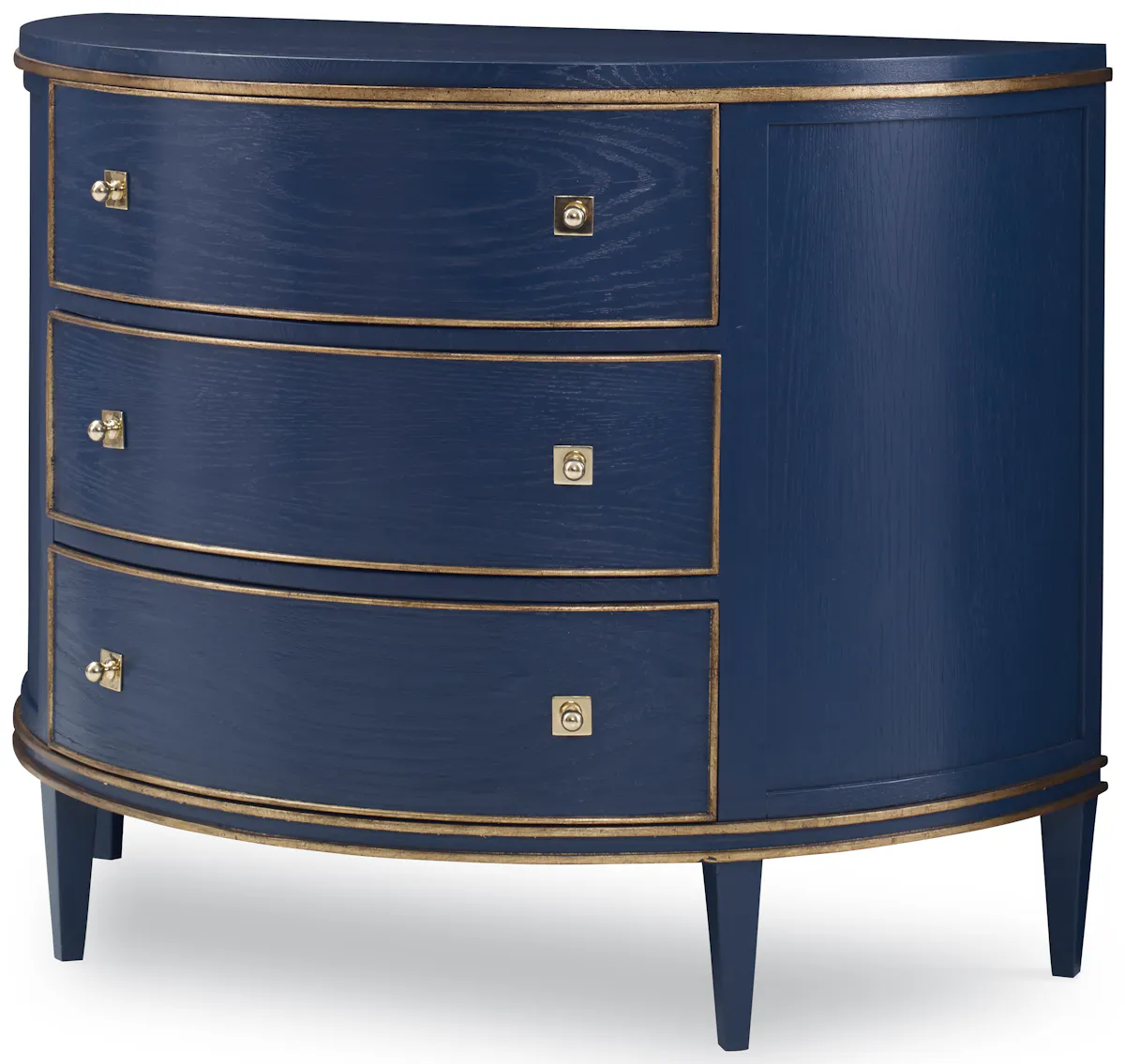 Ambella Home 17581-830-021 Orion Demilune Chest Cadet Blue Ambella Home 17581-830-021 Orion Demilune Chest Cadet Blue