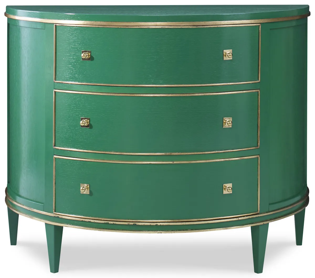 Ambella Home 17581-830-029 Orion Demilune Chest Emerald Ambella Home 17581-830-029 Orion Demilune Chest Emerald