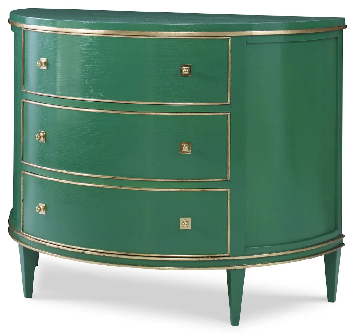Ambella Home 17581-830-029 Orion Demilune Chest Emerald Ambella Home 17581-830-029 Orion Demilune Chest Emerald