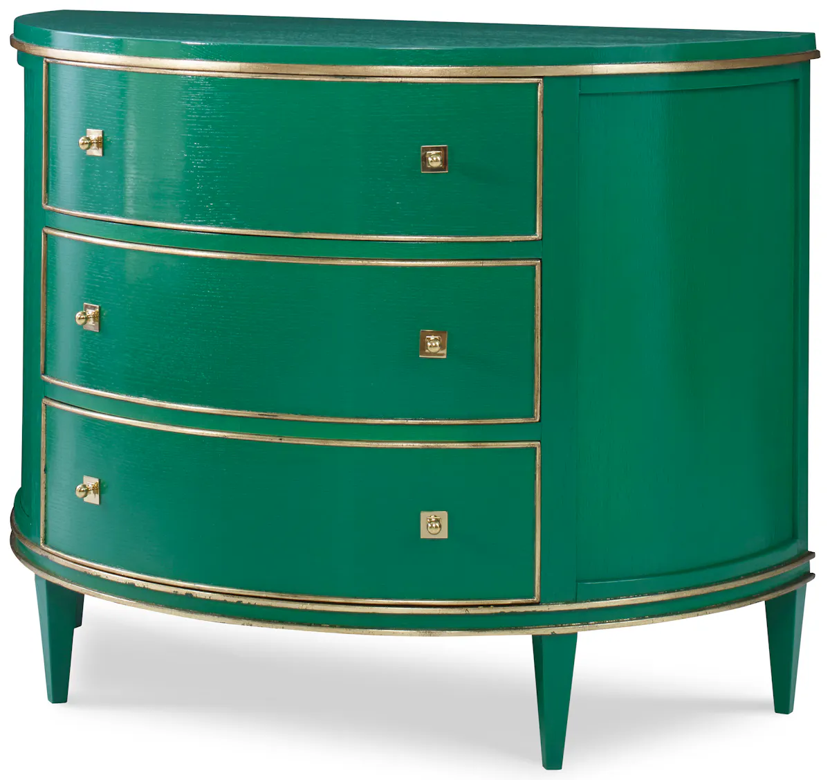 Ambella Home 17581-830-029 Orion Demilune Chest Emerald Ambella Home 17581-830-029 Orion Demilune Chest Emerald
