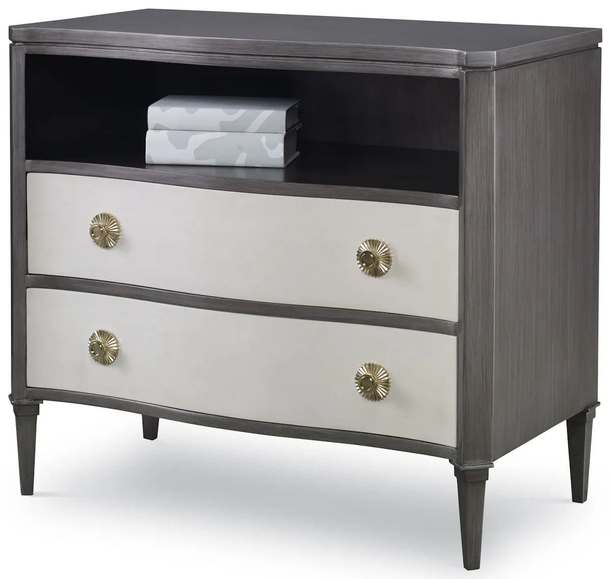 Ambella Home 17584-830-001 Stella Chest Grey / Linen Ambella Home 17584-830-001 Stella Chest Grey / Linen