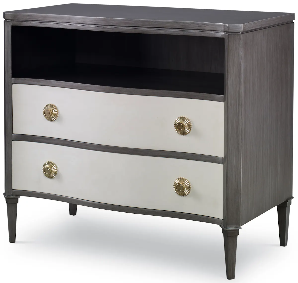 Ambella Home 17584-830-001 Stella Chest Grey / Linen Ambella Home 17584-830-001 Stella Chest Grey / Linen
