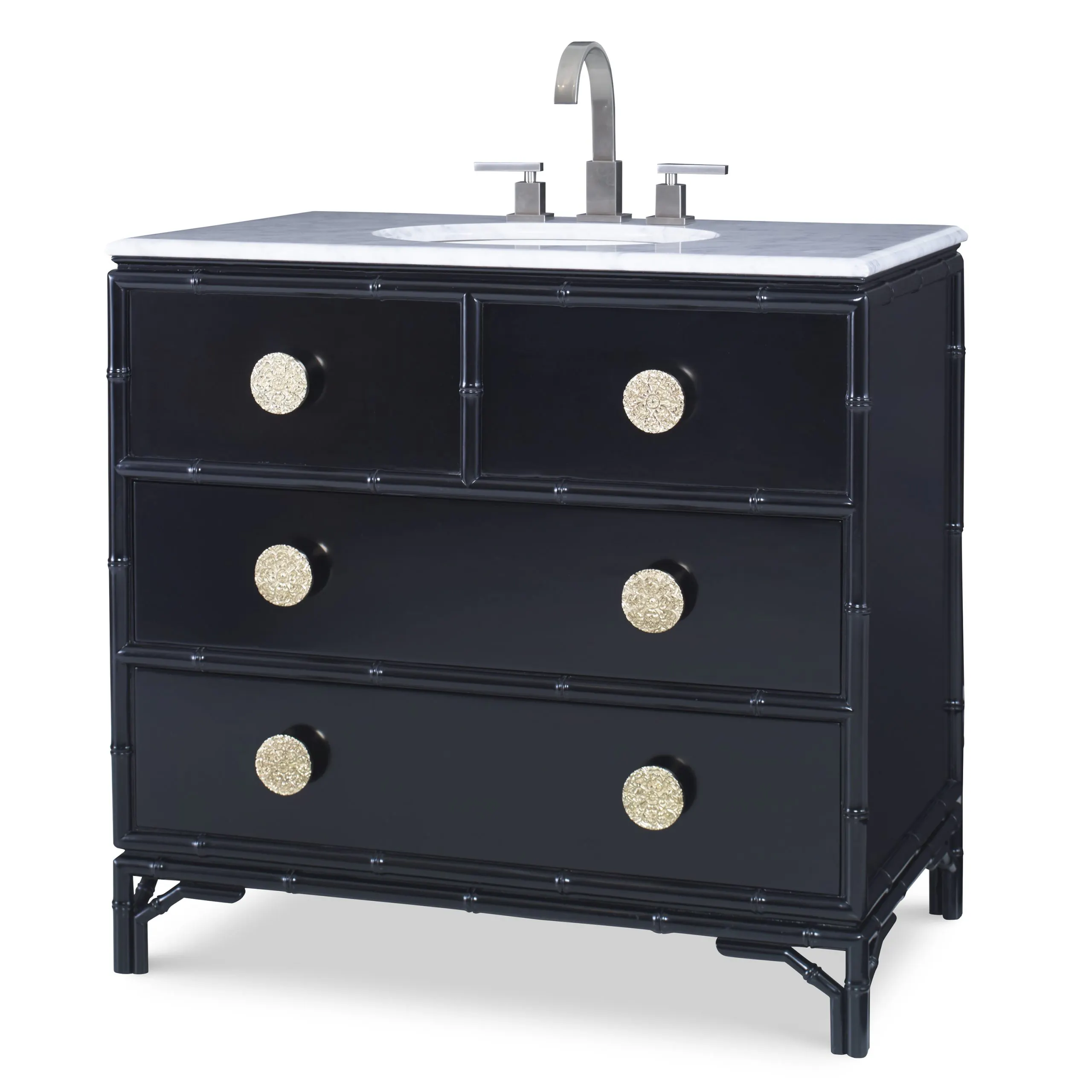 Ambella Home 17588-110-401 Bamboo Sink Chest