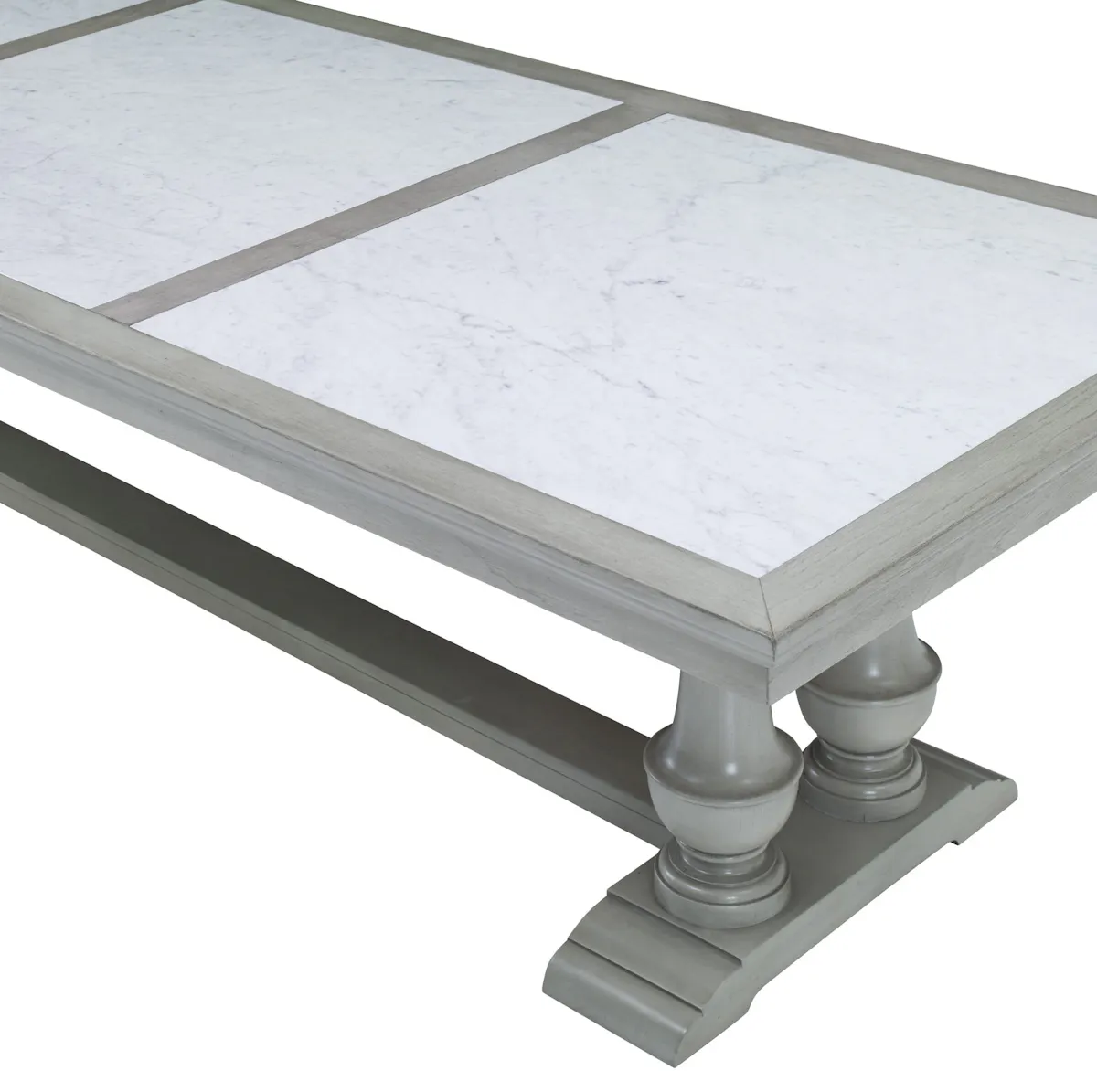Ambella Home 17594-600-396 Harvest Dining Table (96" )Ash Grey Ambella Home 17594-600-396 Harvest Dining Table (96" )Ash Grey