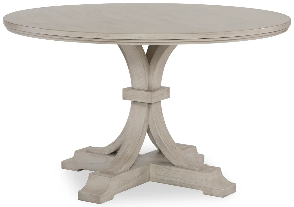 Ambella Home 17598-600-037 Devon Dining Table Weathered Ivory Ambella Home 17598-600-037 Devon Dining Table Weathered Ivory
